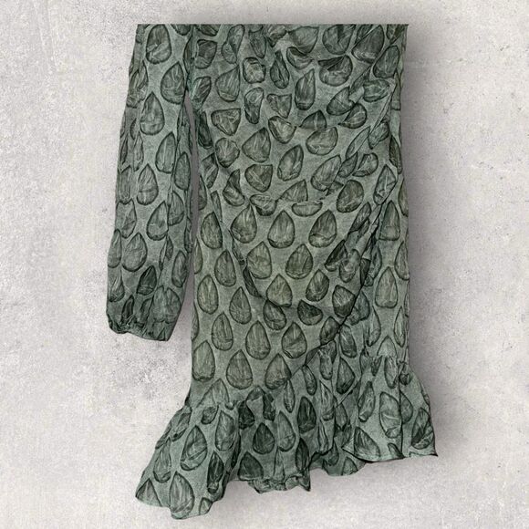 ELLIATT Kakadu Green Dress- Size Small - Picture 6 of 7